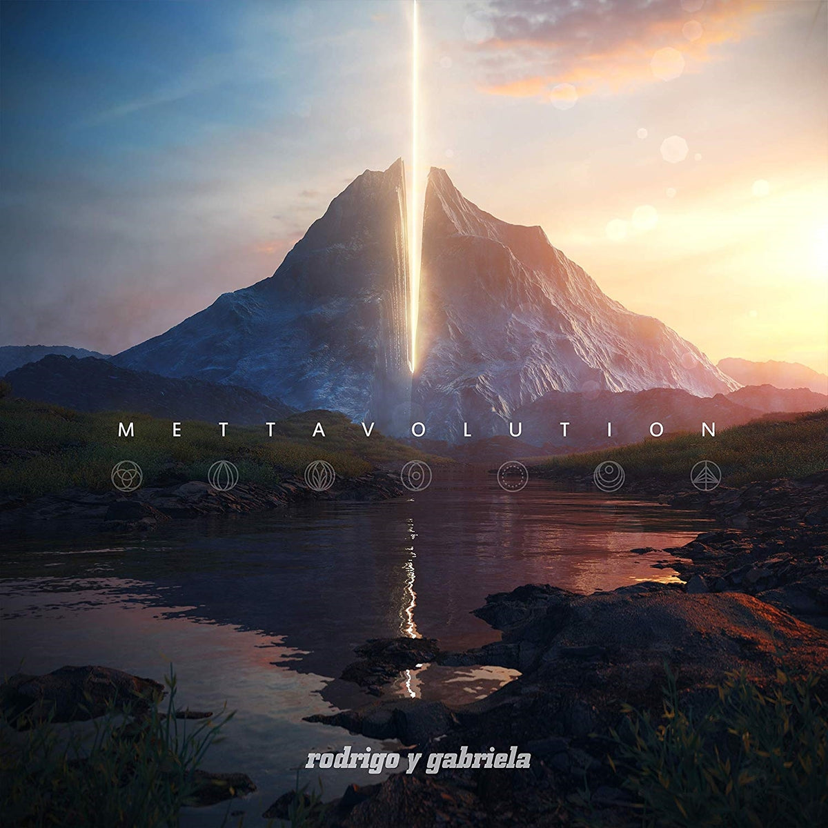 Rodrigo Y Gabriela – Mettavolution (Galaxy Coloured Vinyl) vinyl record cover