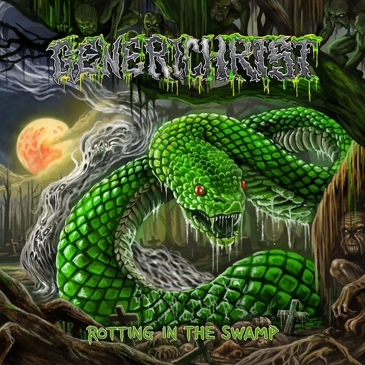 Generichrist – Rotting In The Swamp by Generichrist vinyl record cover