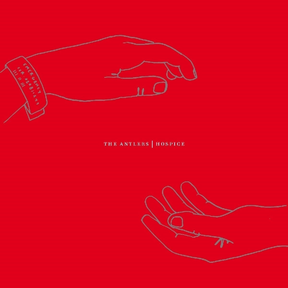 The Antlers – Hospice vinyl record cover