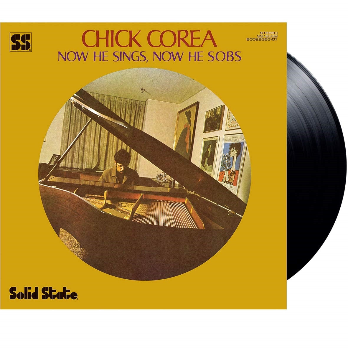 Chick Corea – Now He Sings, Now He Sobs vinyl record cover