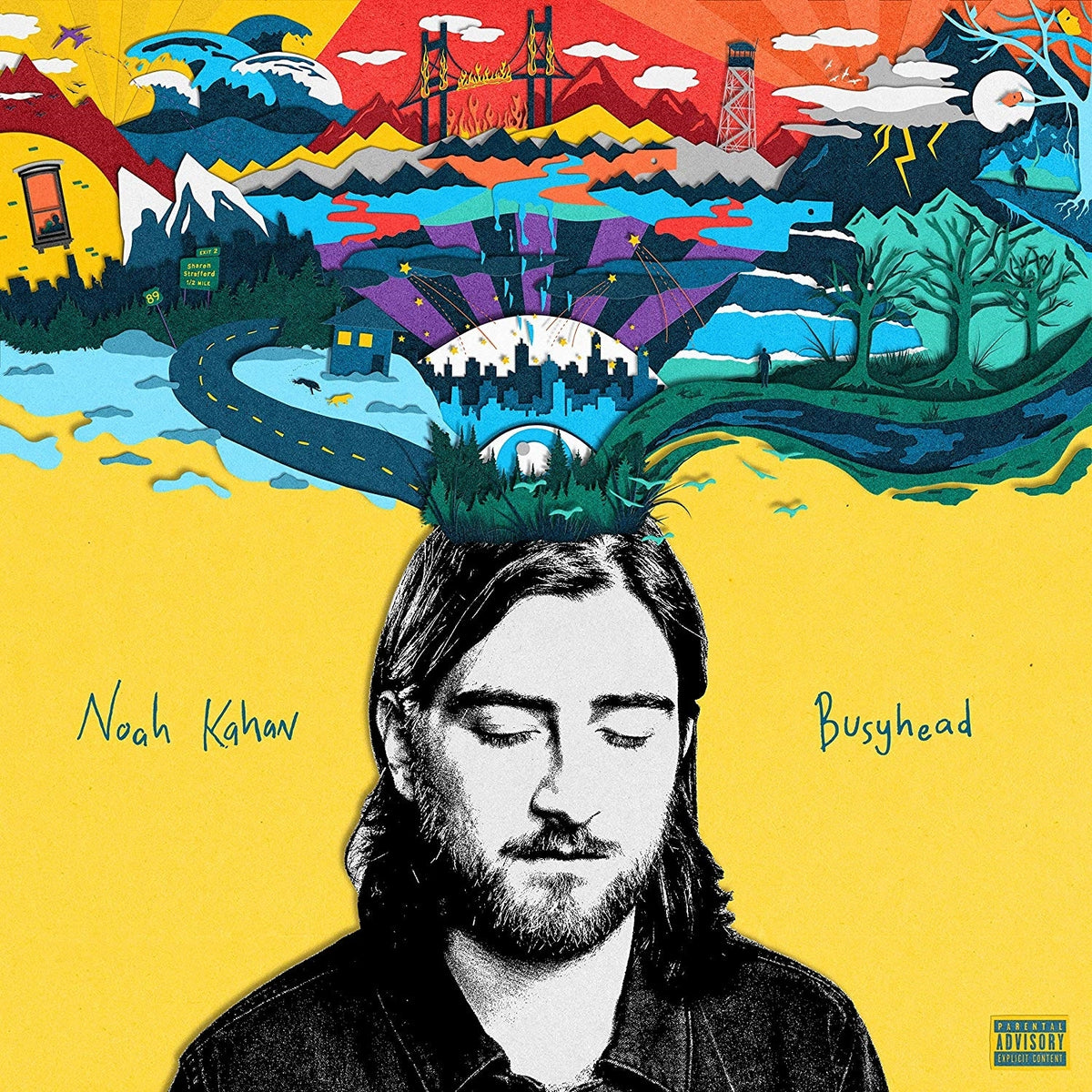 Noah Kahan – Busyhead vinyl record cover