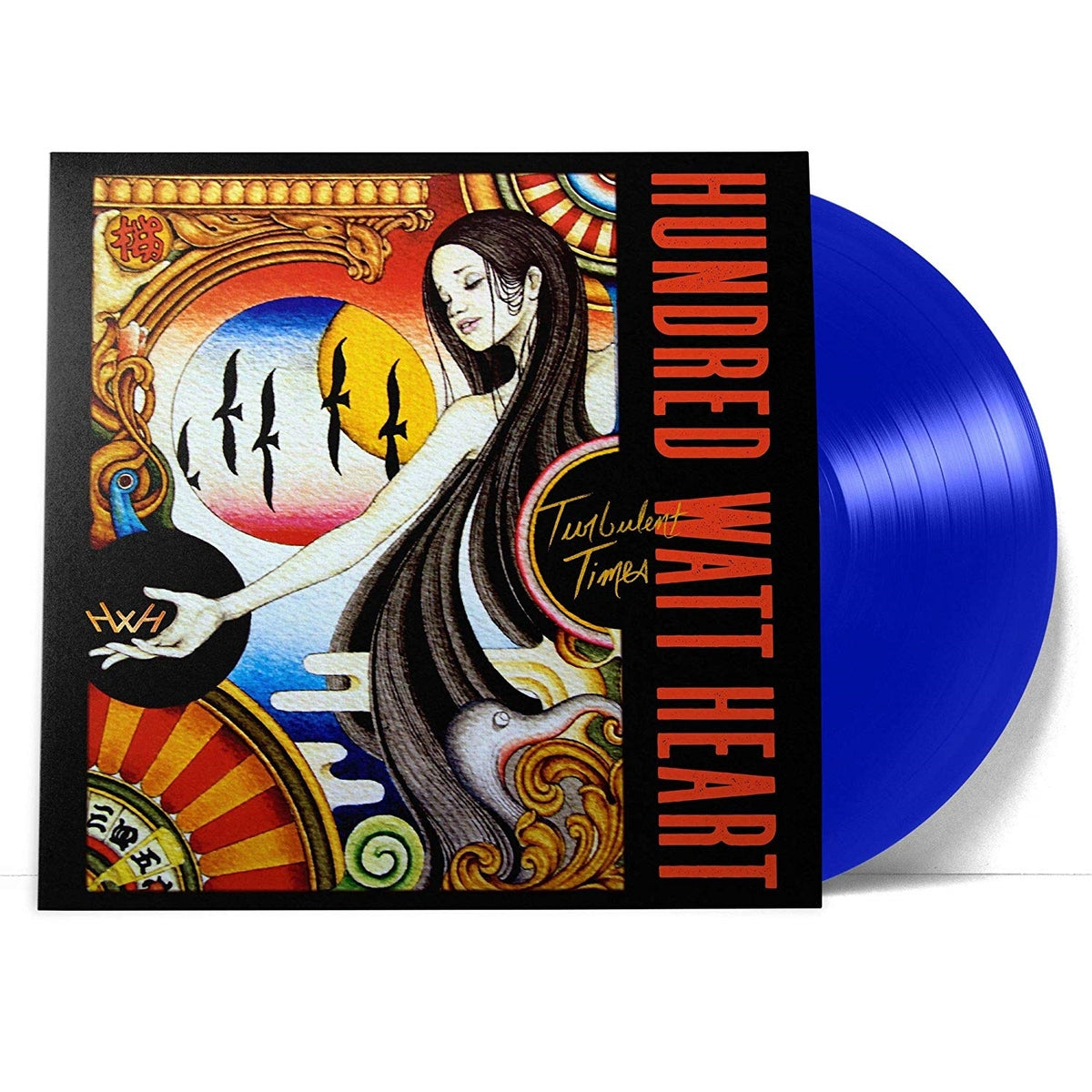 Hundred Watt Heart – Turbulent Times vinyl record cover