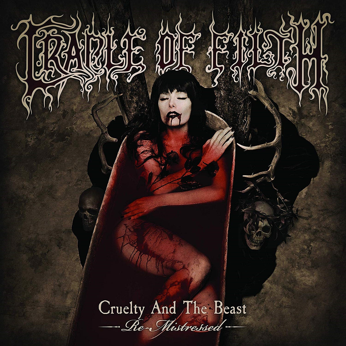 Cradle of Filth – Cruelty and the Beast vinyl record cover