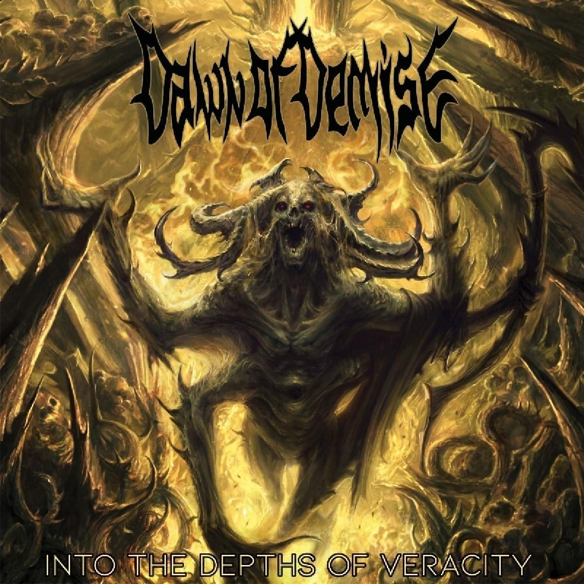 Dawn of Demise – Into the Depths of Veracity vinyl record cover