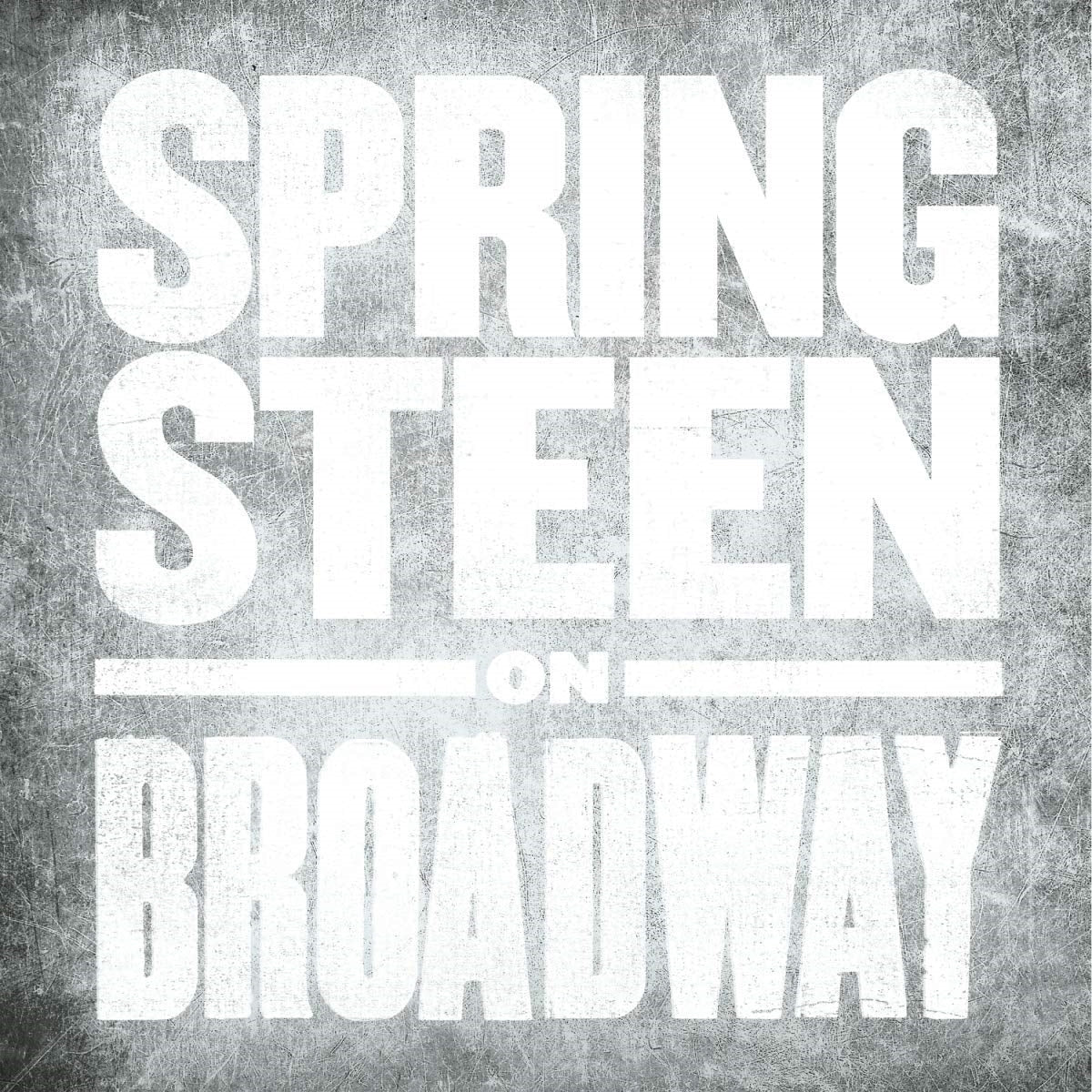 Bruce Springsteen – Springsteen On Broadway vinyl record cover