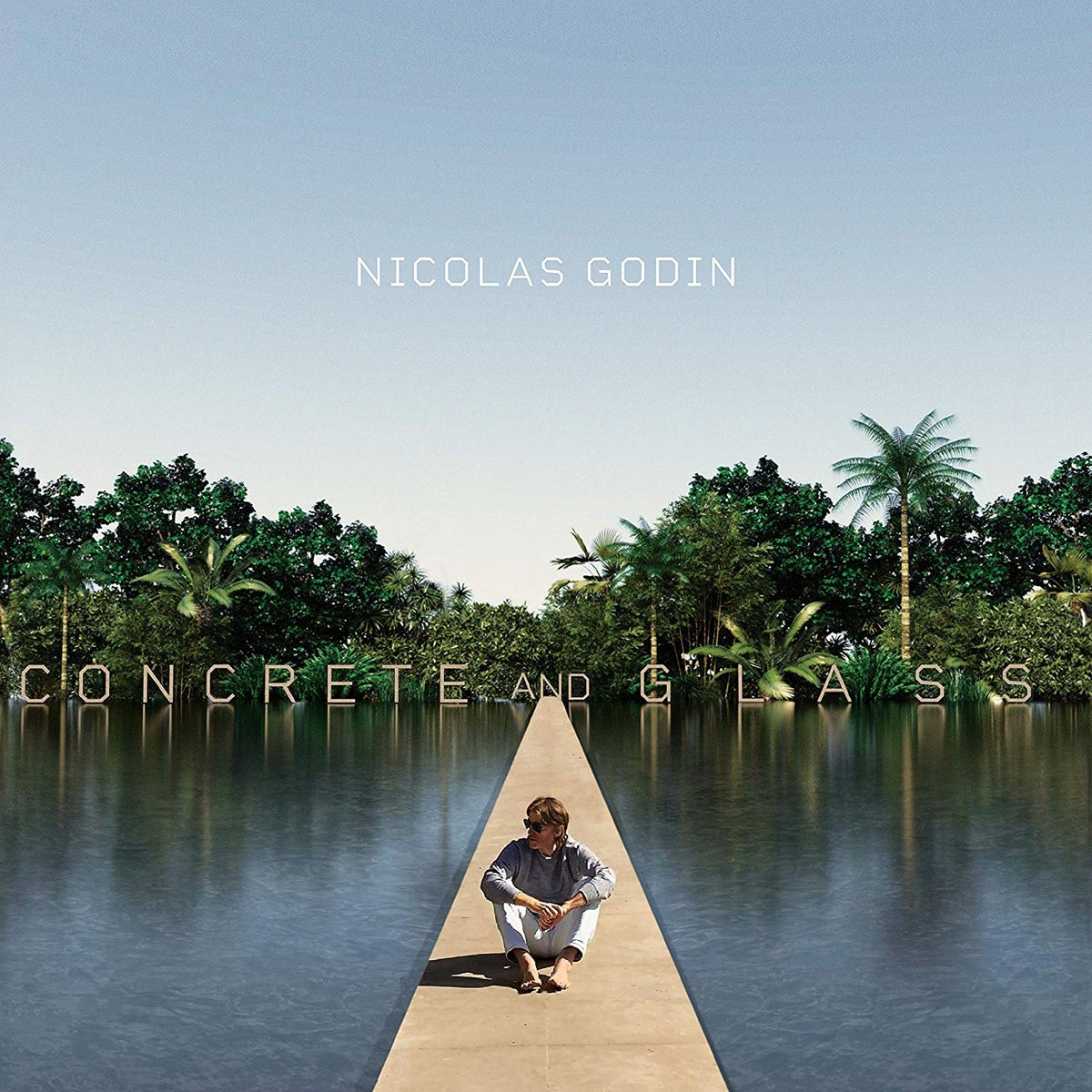 Nicolas Godin – CONCRETE AND GLASS(LP) by NICOLAS GODIN vinyl record cover