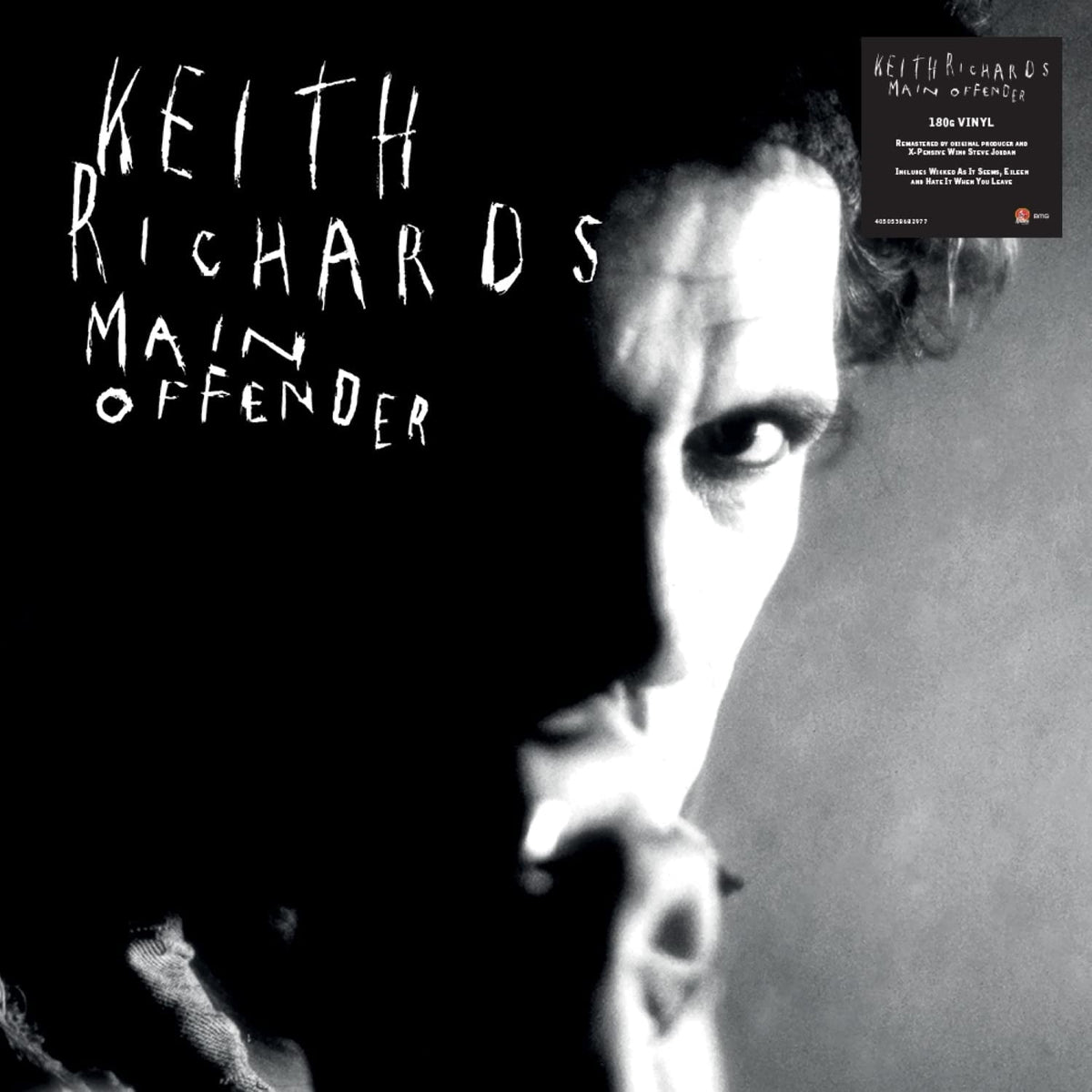 Keith Richards – Main Offender vinyl record cover