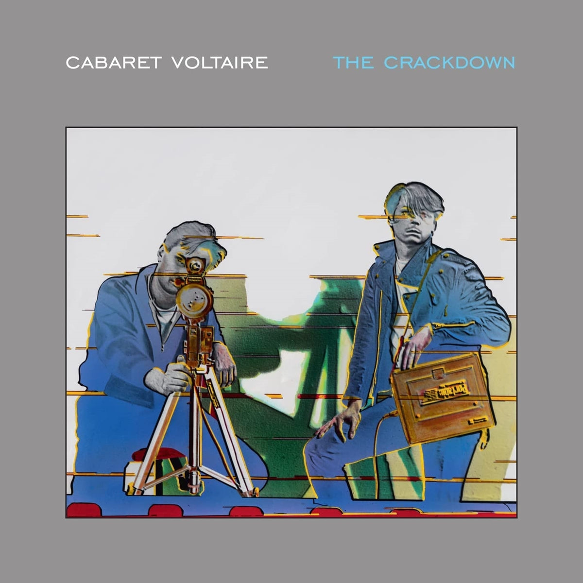 Cabaret Voltaire – The Crackdown vinyl record cover