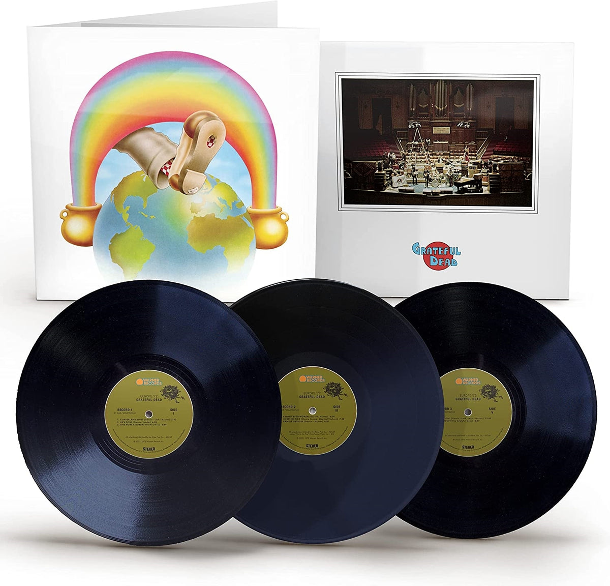 Grateful Dead – Europe ’72 (Live) (50th Anniversary Edition) by Grateful Dead vinyl record cover