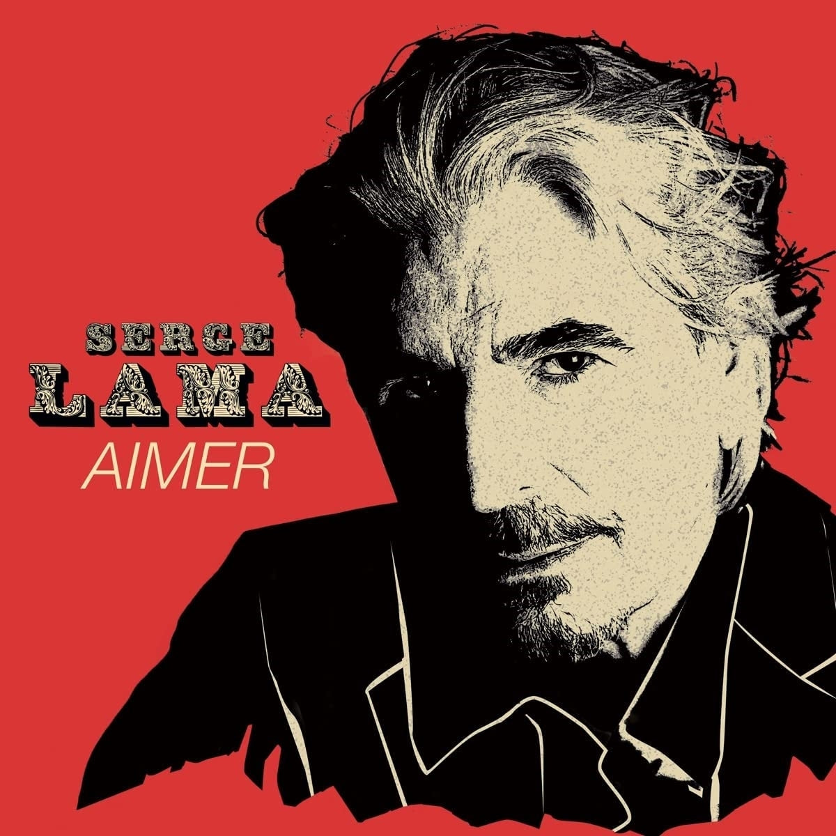 Serge Lama – Aimer by SERGE LAMA vinyl record cover