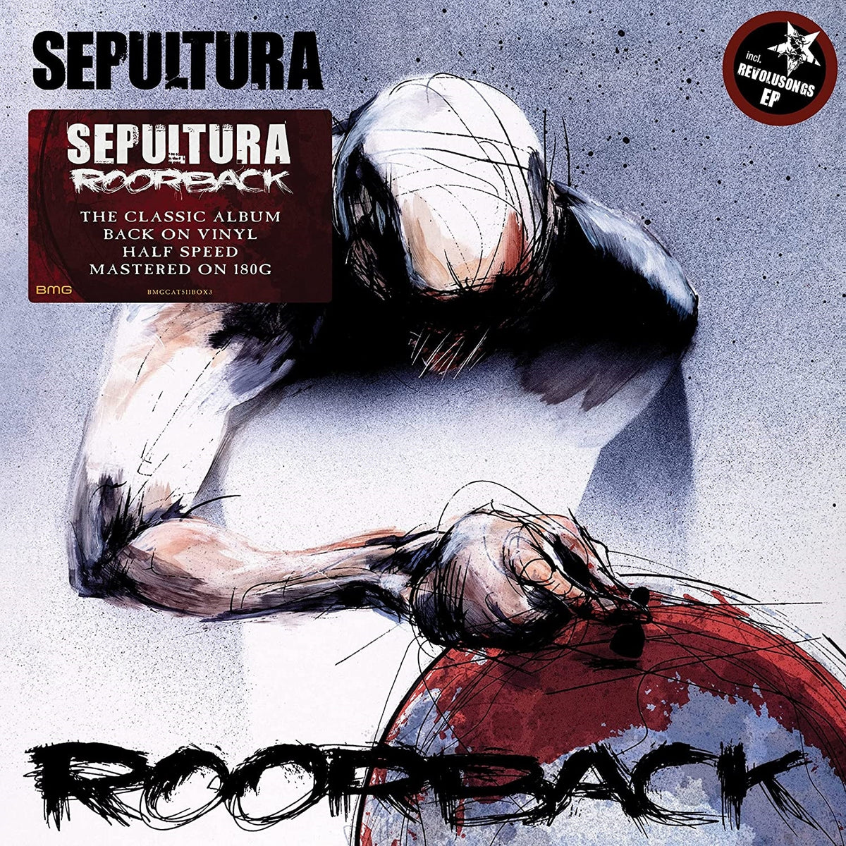 Sepultura – Roorback by Sepultura (2LP) vinyl record cover