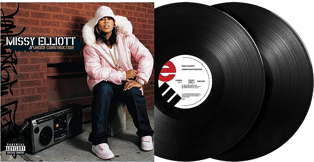 Missy Elliott – Under Construction by MISSY ELLIOTT vinyl record cover