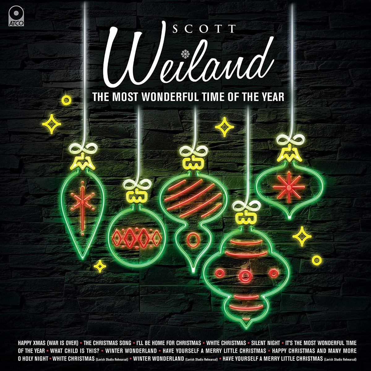 Scott Weiland – The Most Wonderful Time Of The Year by SCOTT WEILAND vinyl record cover