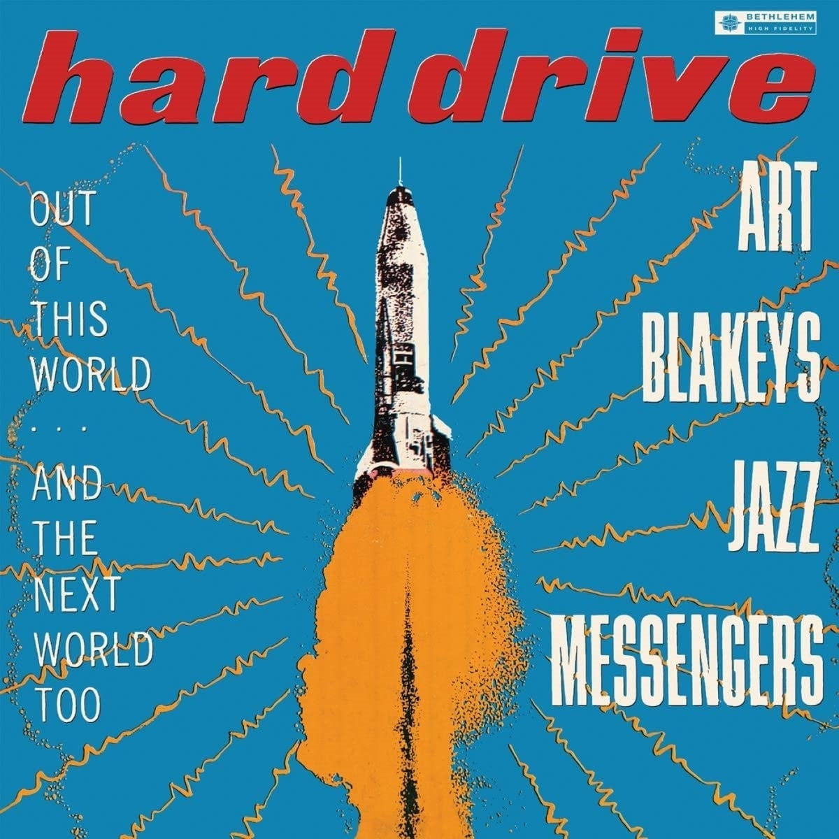 Art Blakey And The Jazz Messengers – Hard Drive (2022 - Remaster) by ART BLAKEY AND THE JAZZ MESSENGERS vinyl record cover