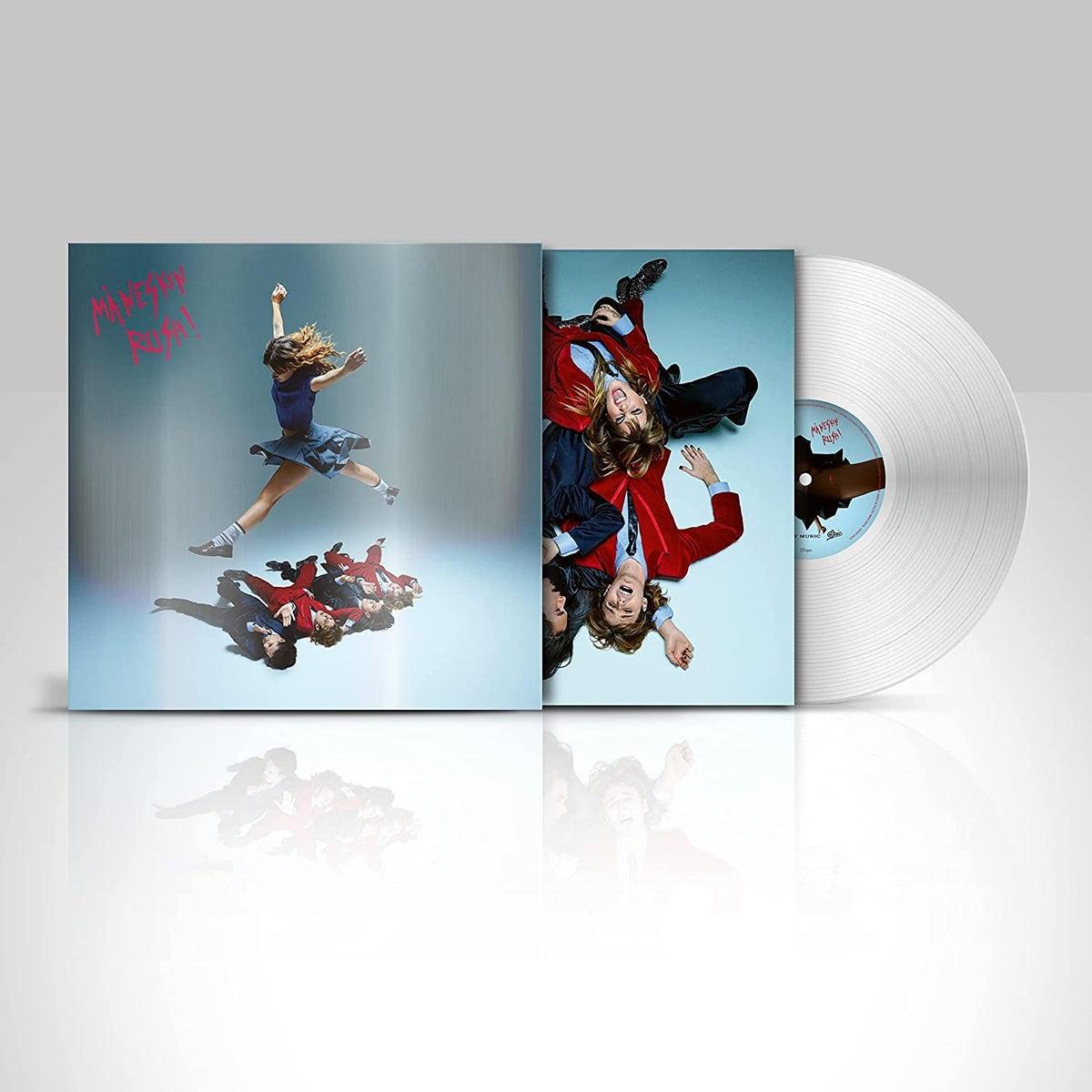Maneskin – Rush! Indie Exclusive Vinyl (White) by Maneskin vinyl record cover