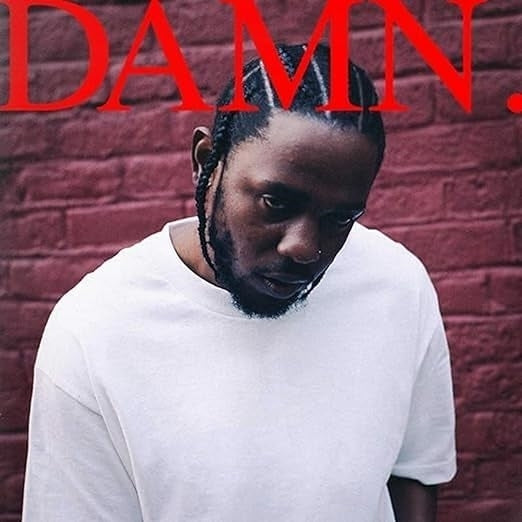 Kendrick Lamar – Damn. vinyl record cover
