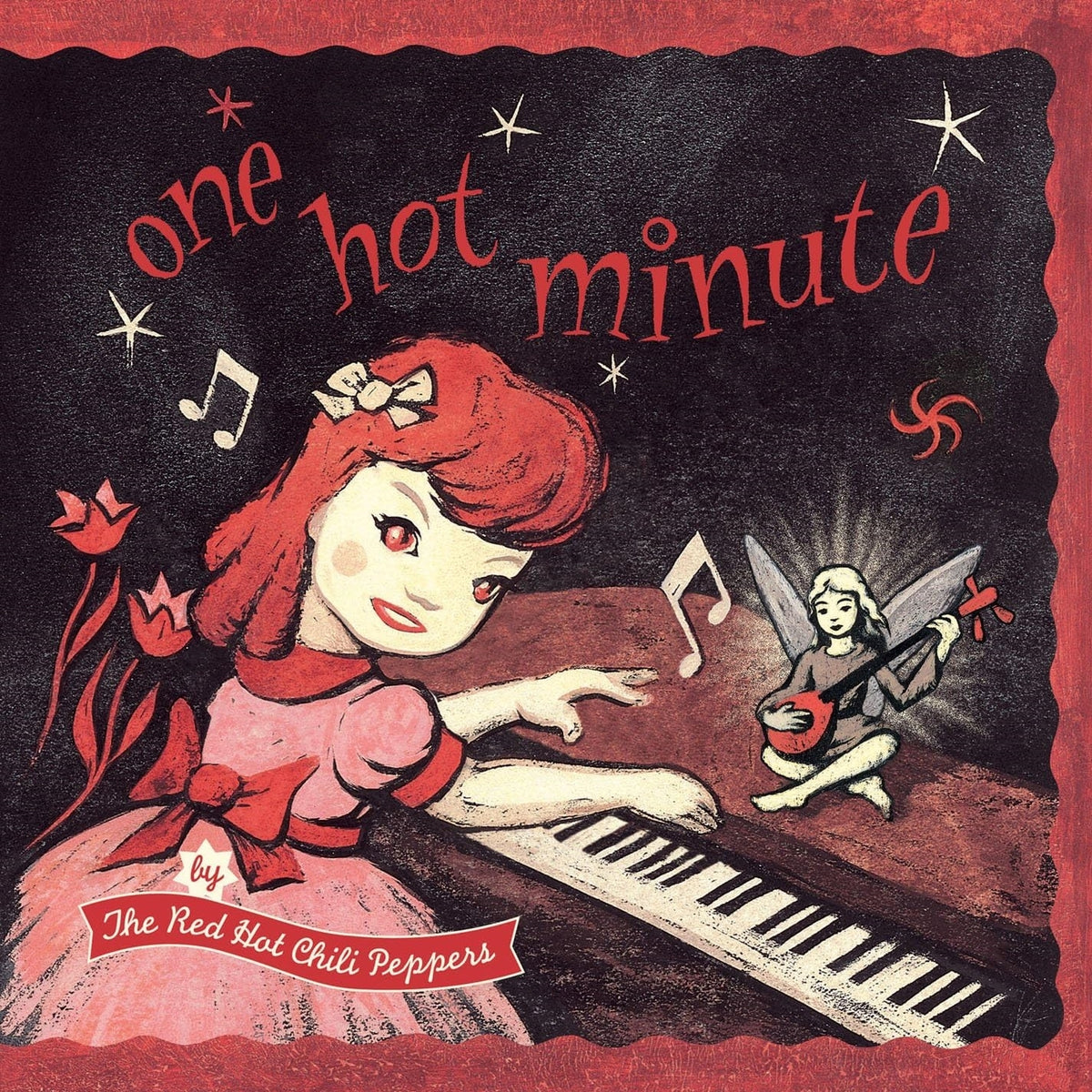 Red Hot Chili Peppers – One Hot Minute by Red Hot Chili Peppers vinyl record cover