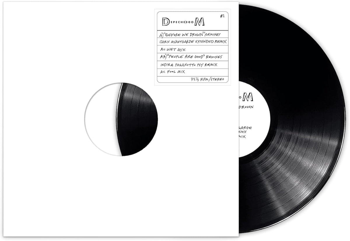 Depeche Mode – Before We Drown/People Are Good (Remixes) by Depeche Mode vinyl record cover