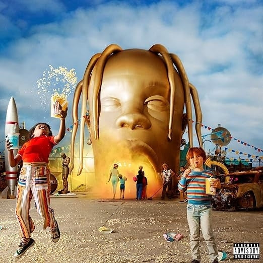 Travis Scott – Astroworld vinyl record cover