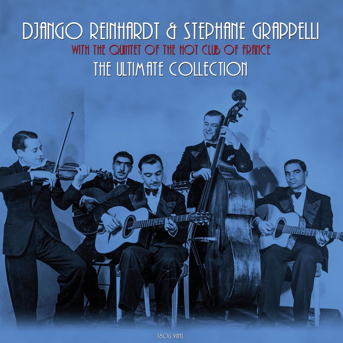 Django Reinhardt & Stephane Grappelli – The Ultimate Collection vinyl record cover