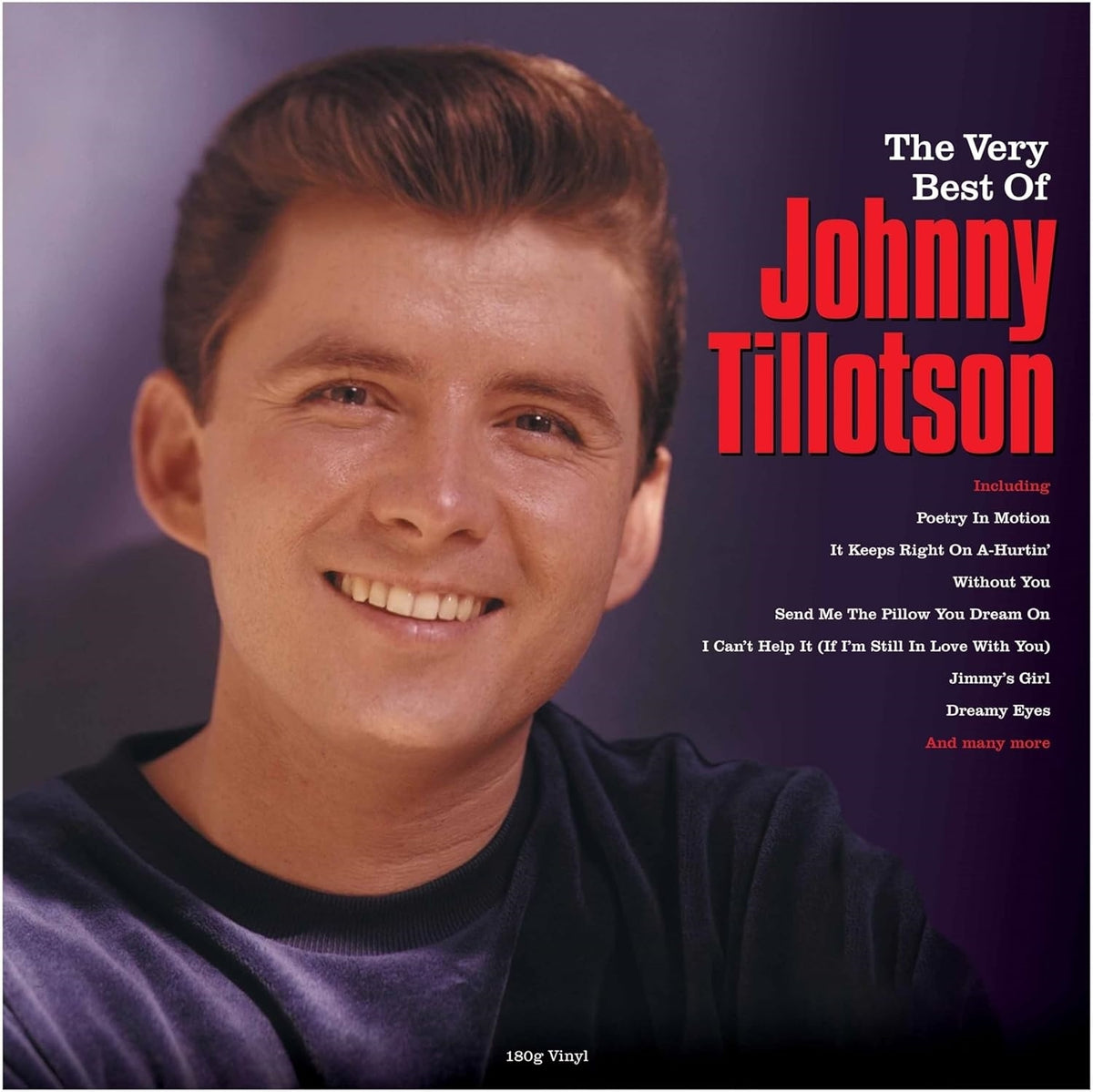 Johnny Tillotson – The Very Best Of vinyl record cover