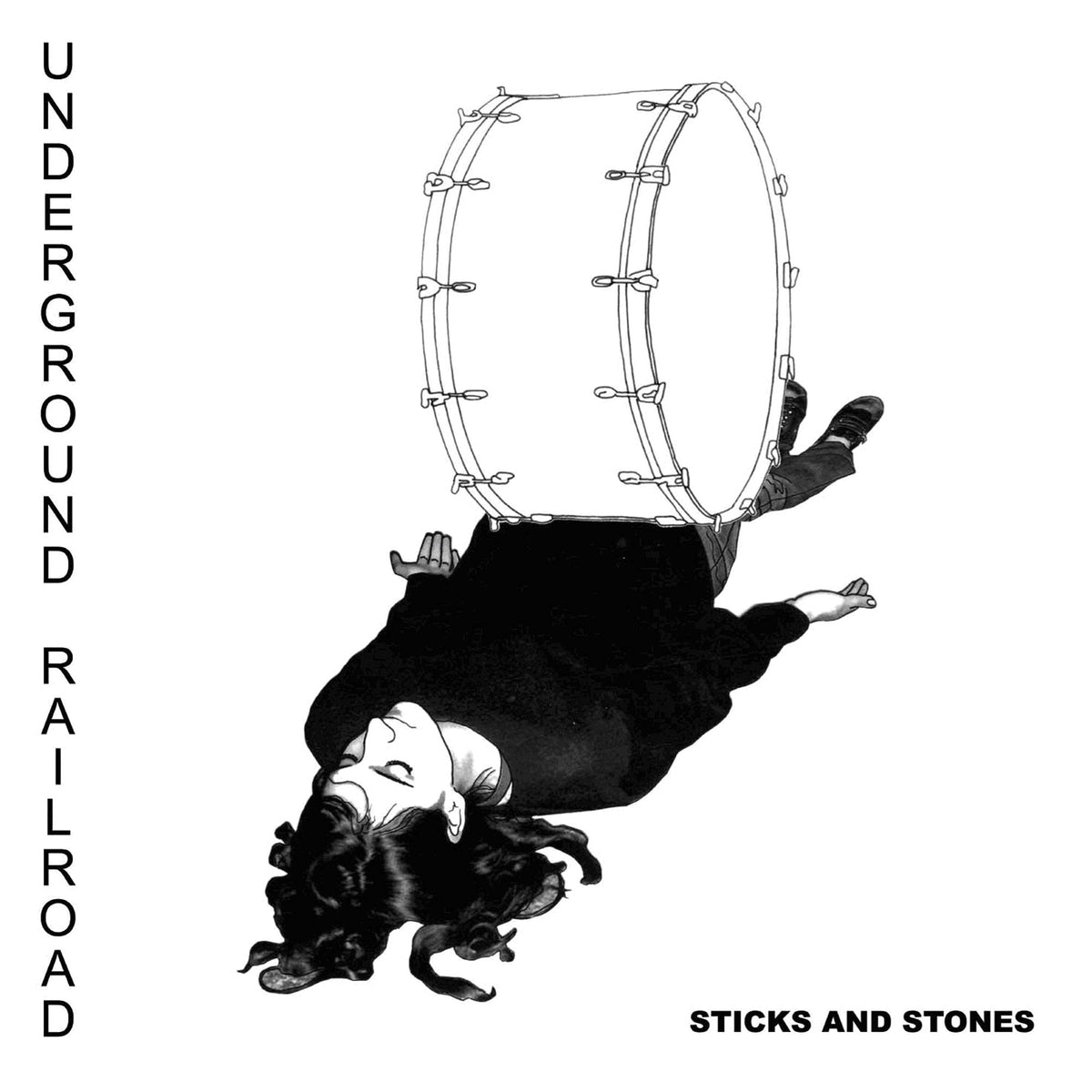 Underground Railroad – Sticks and Stones vinyl record cover