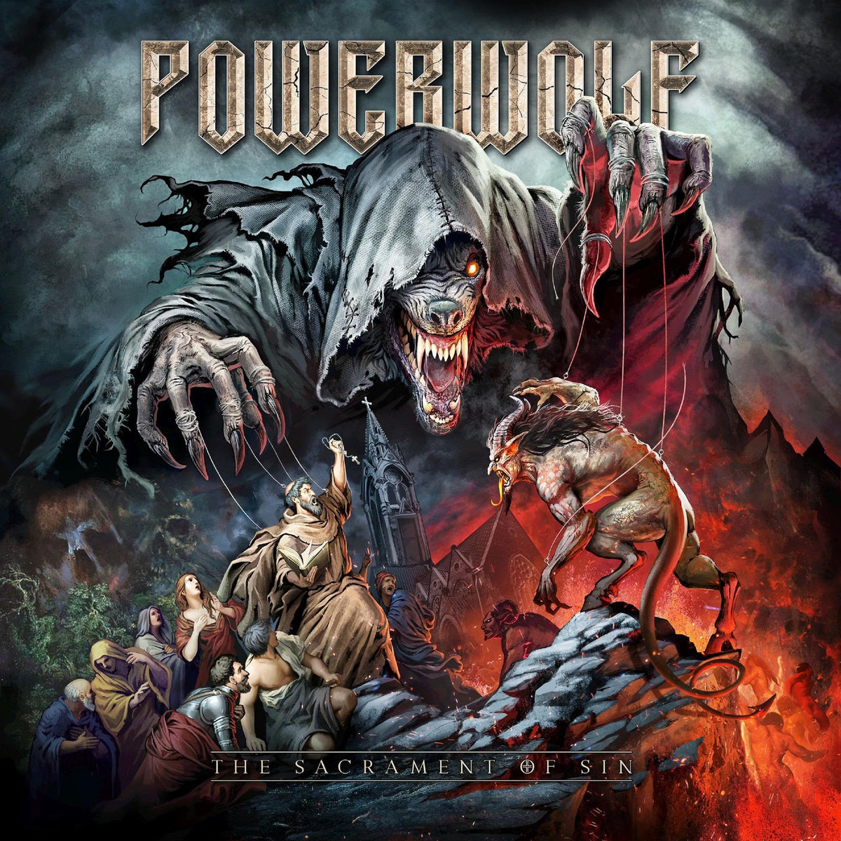 Powerwolf – The Sacrament of Sin vinyl record cover