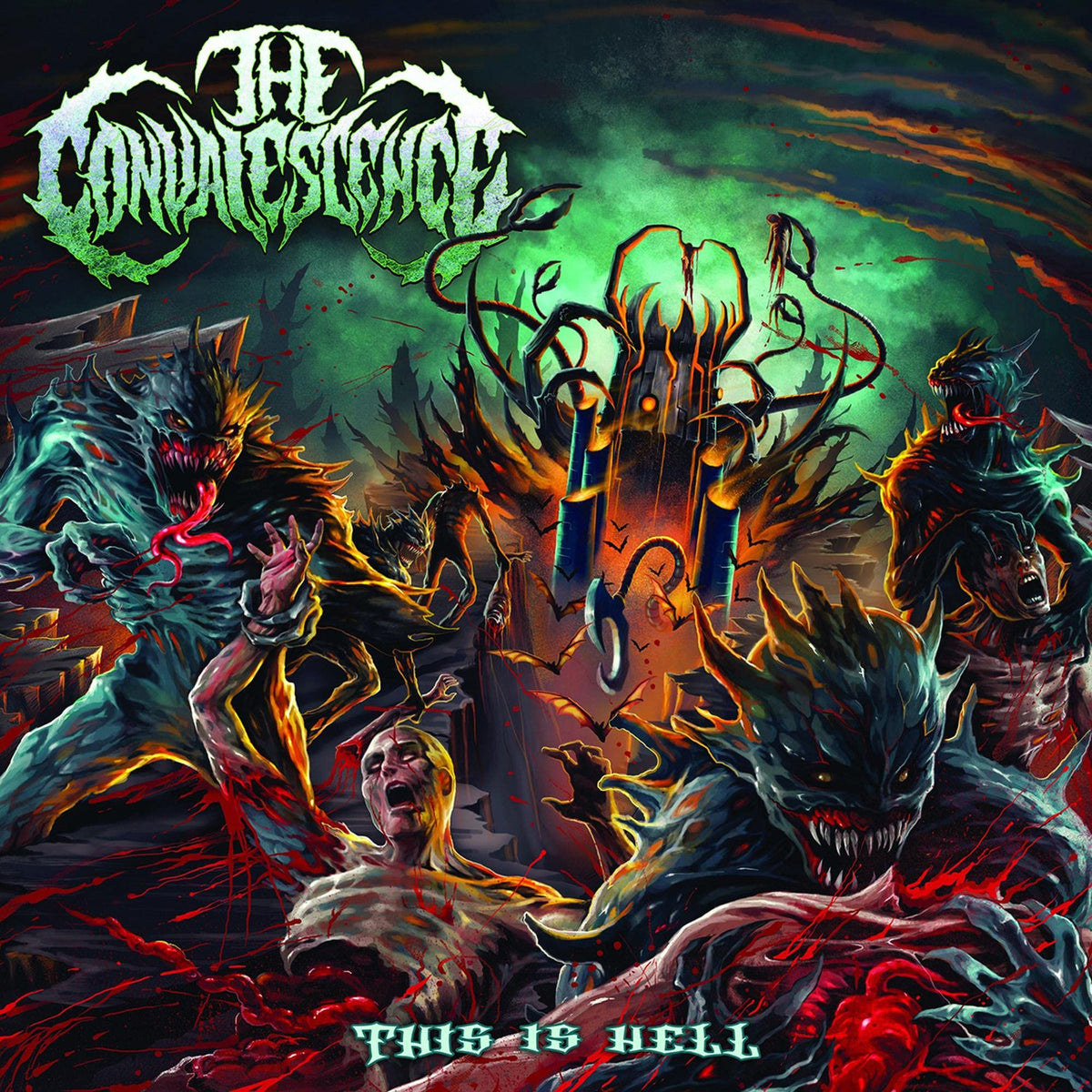 The Convalescence – This Is Hell by Convalescence,The vinyl record cover