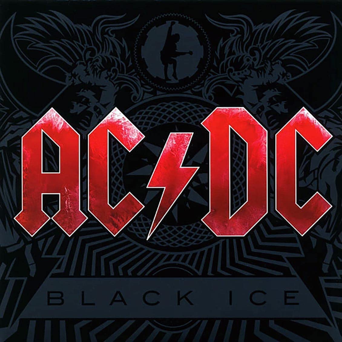 Ac/Dc – Black Ice vinyl record cover