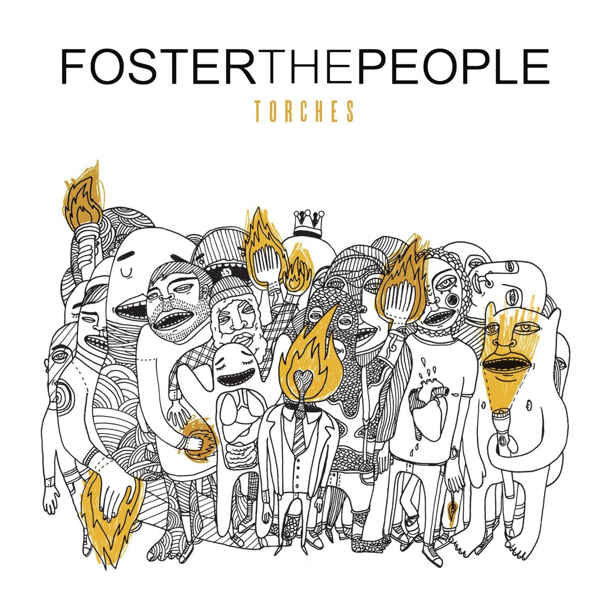 Foster the People – Torches vinyl record cover