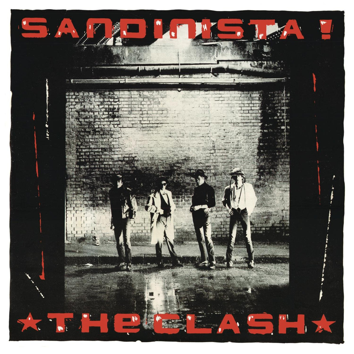 The Clash – Sandinista! by Clash,The vinyl record cover