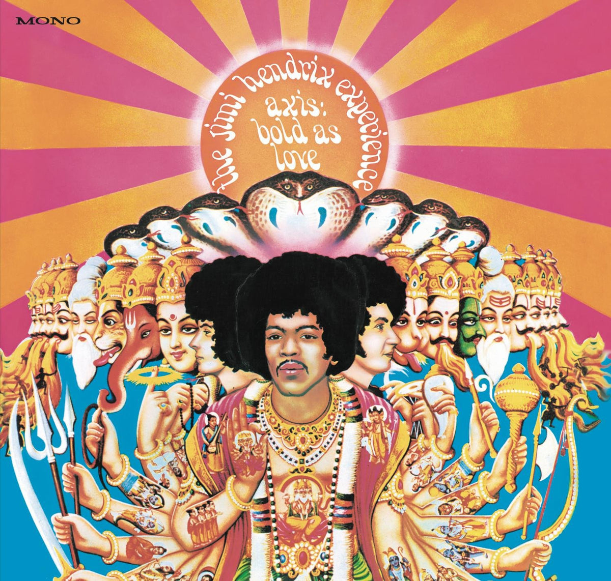 The Jimi Hendrix Experience – Axis: Bold As Love vinyl record cover