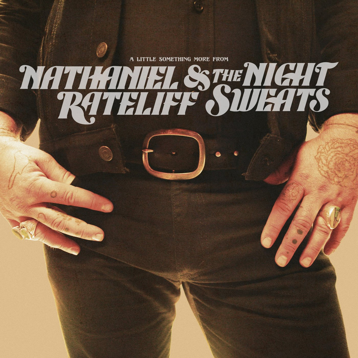 Nathaniel Rateliff And The Night Sweats – A LITTLE SOMETHING MORE(LP by NATHANIEL RATELIFF AND THE NIGHT SWEATS vinyl record cover