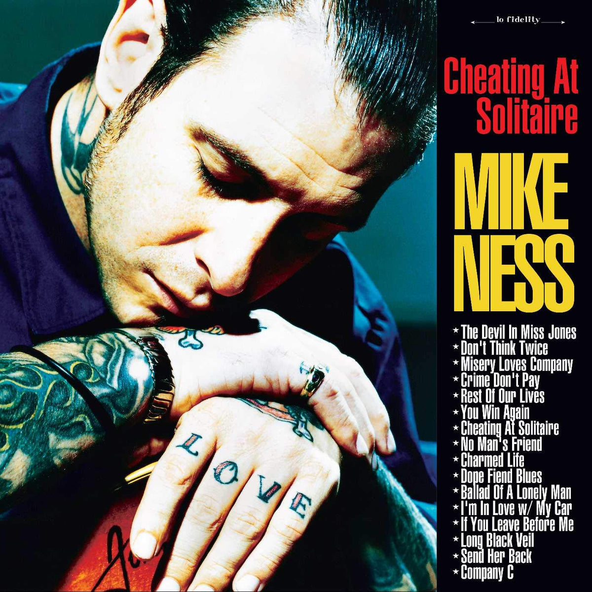 Mike Ness – Cheating At Solitaire (2 Vinyl) vinyl record cover