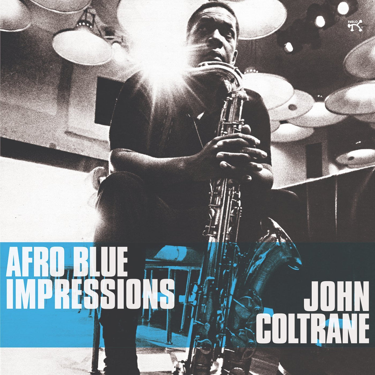 John Coltrane – AFRO BLUE IMPRESSIONS(2LP) by JOHN COLTRANE vinyl record cover