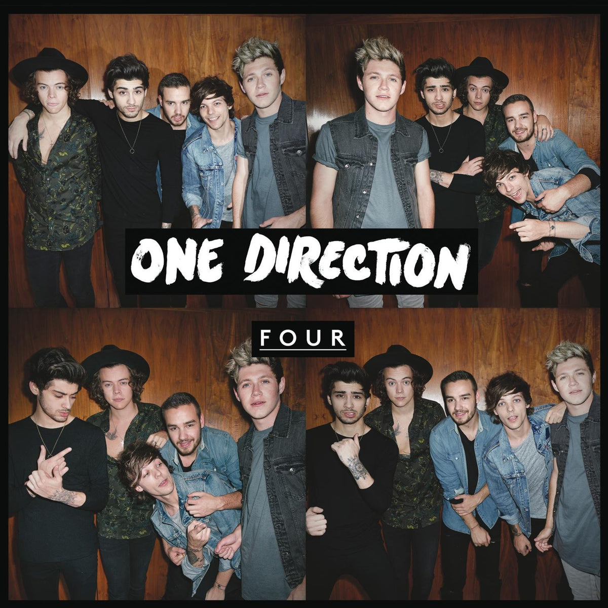 One Direction – Four vinyl record cover