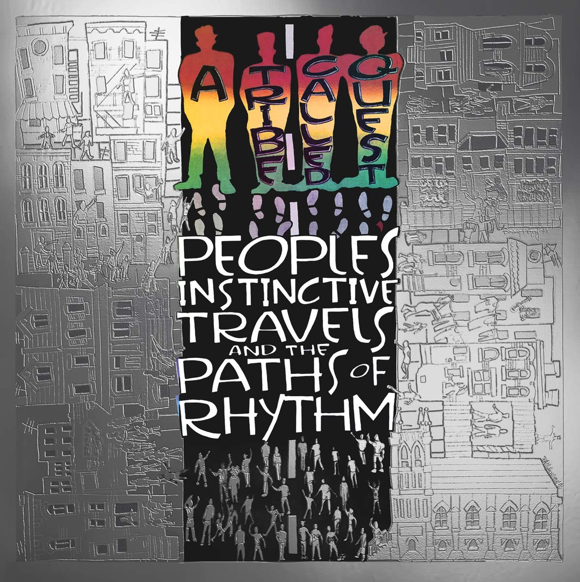A Tribe Called Quest – People's Instinctive Travels and the Paths of Rhythm vinyl record cover