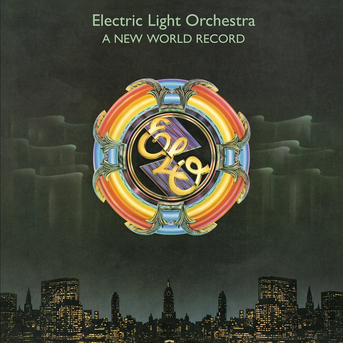Electric Light Orchestra – A New World Record by Electric Light Orchestra vinyl record cover