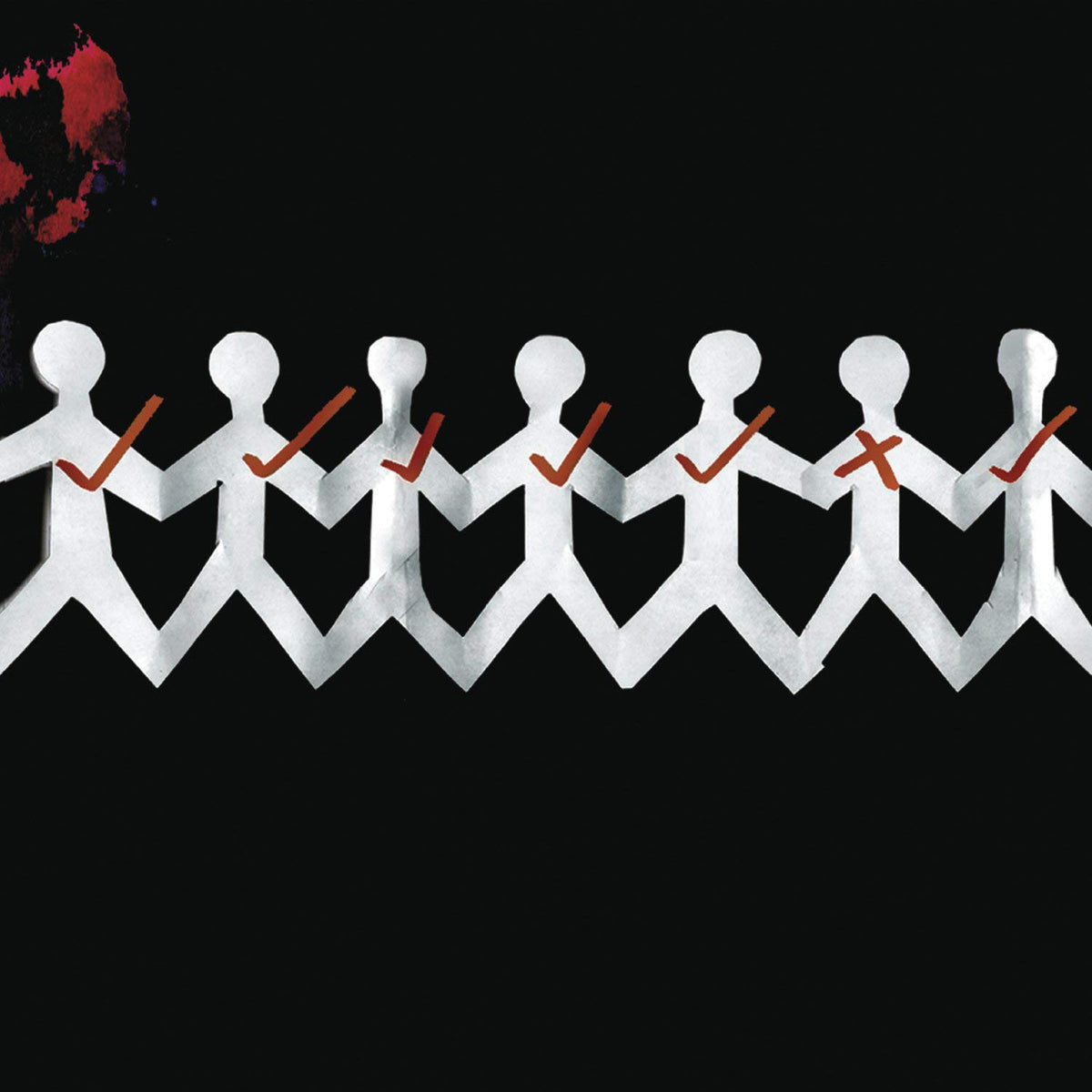 Three Days Grace – One-X vinyl record cover