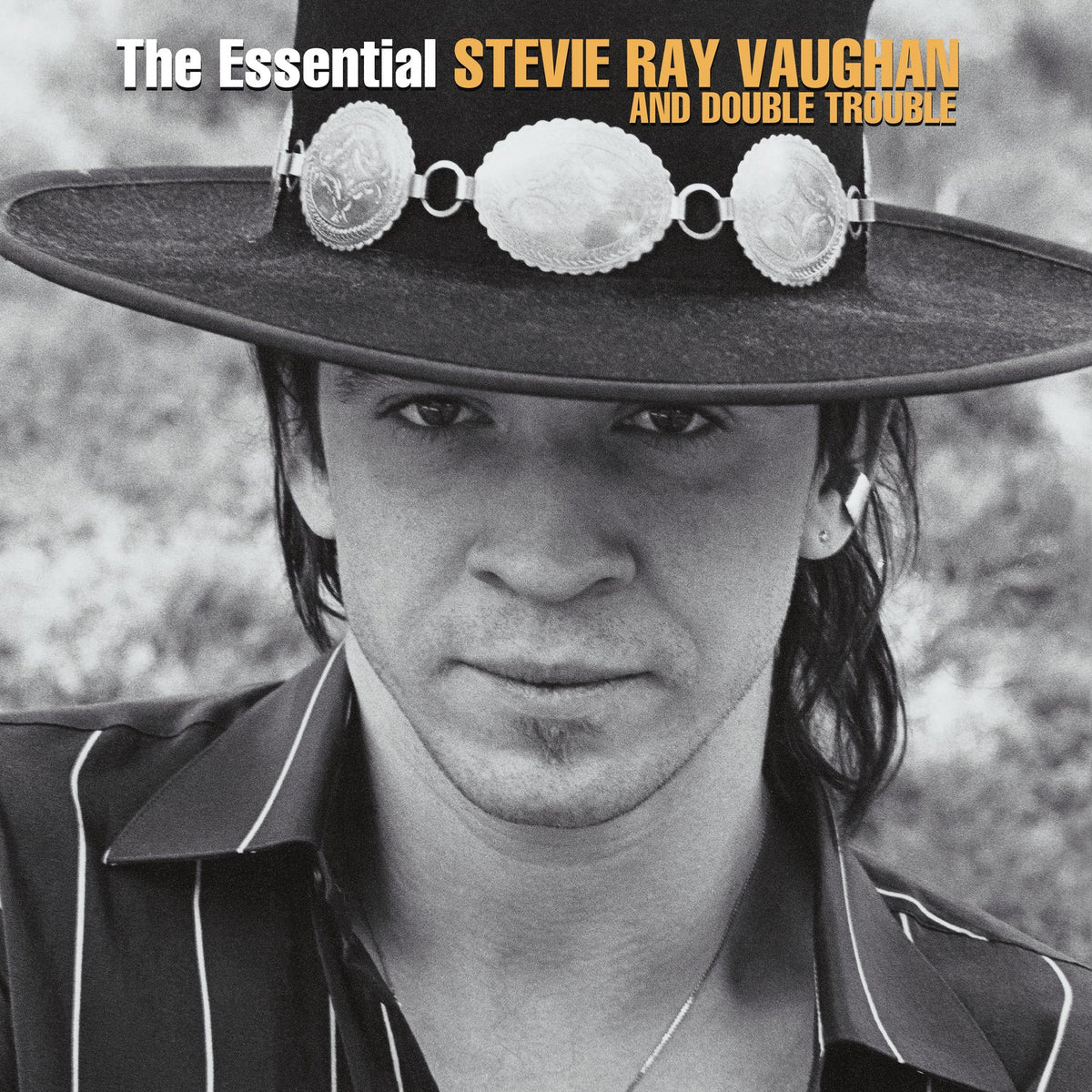Stevie Ray Vaughan & Double Trouble – The Essential Stevie Ray Vaughan & Double Trouble vinyl record cover