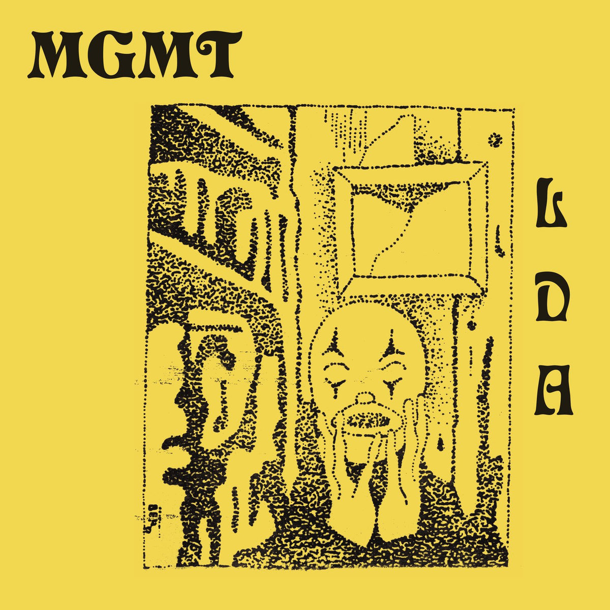 Mgmt – Little Dark Age vinyl record cover