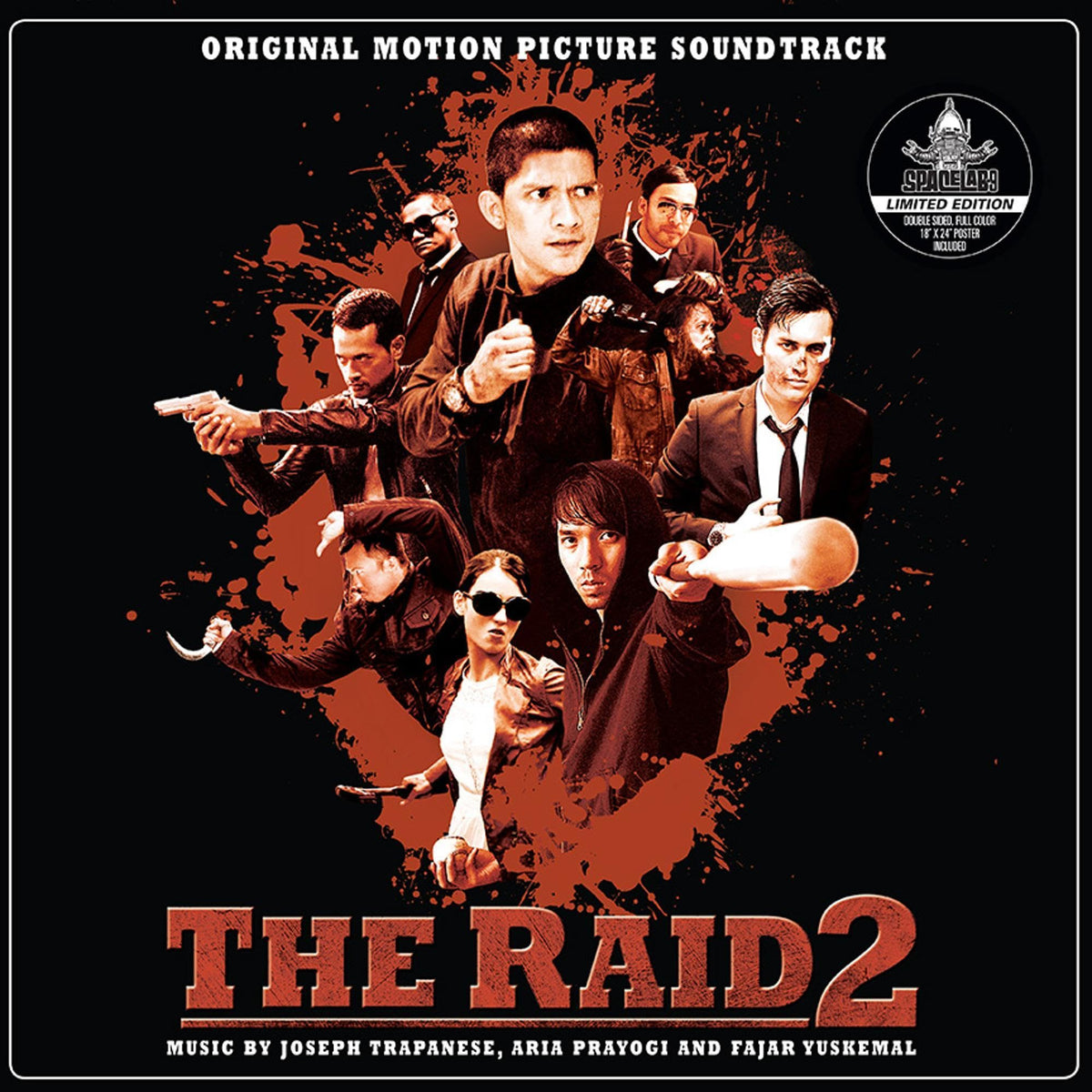 Aria Prayogi And Fajar Yuskemal Joseph Trapanese – The Raid 2: Original Motion Picture Soundtrack by Aria Prayogi And Fajar Yuskemal Joseph Trapanese vinyl record cover