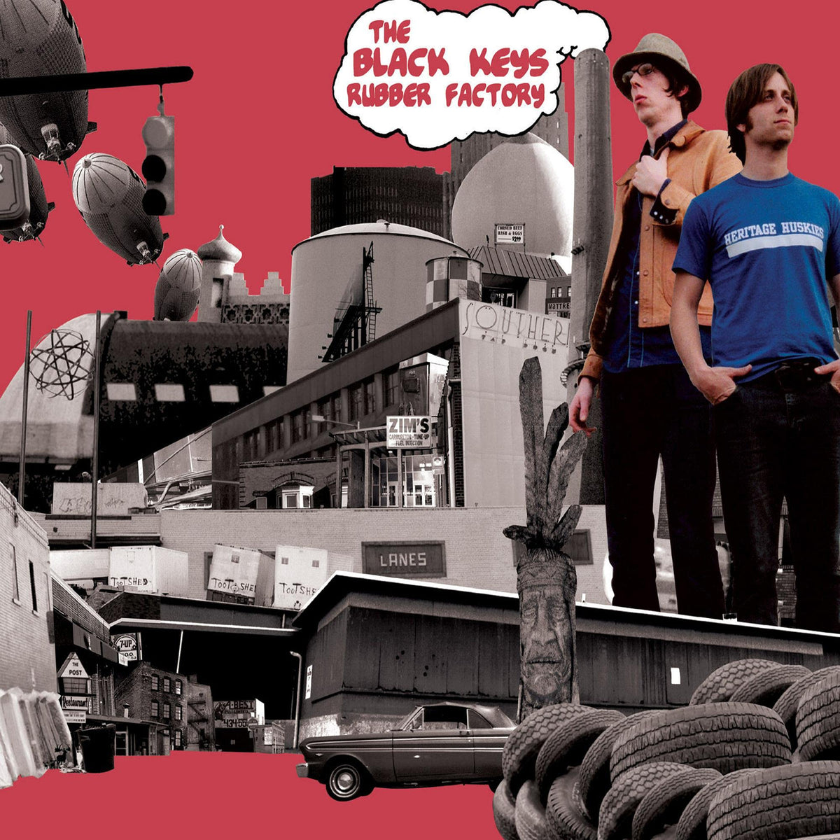 The Black Keys – Rubber Factory vinyl record cover