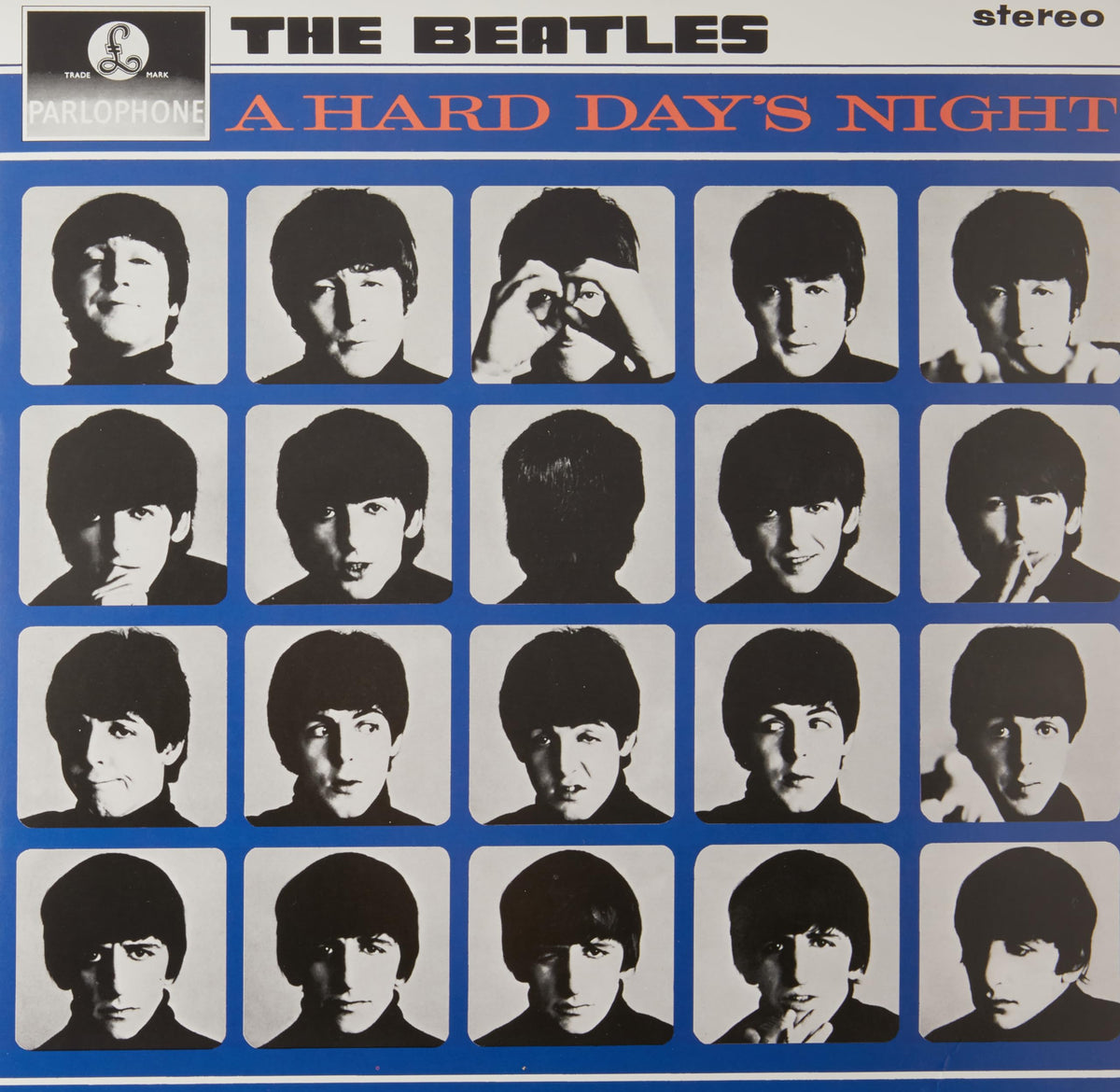The Beatles – A Hard Day's Night vinyl record cover