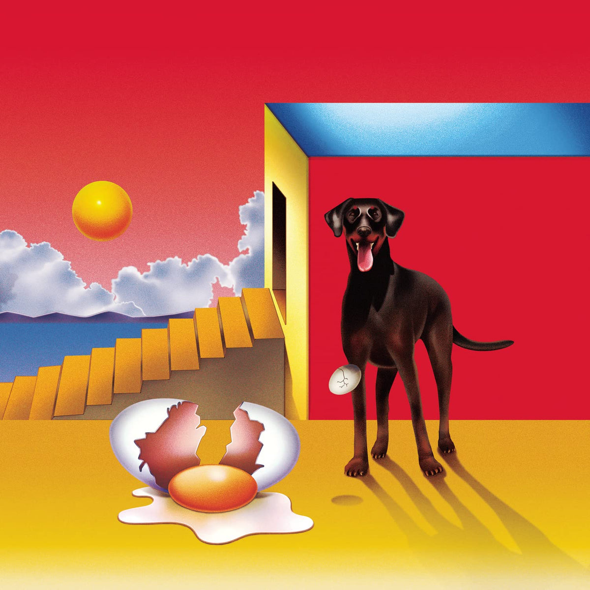 Agar Agar – The Dog And The Future by Agar Agar vinyl record cover