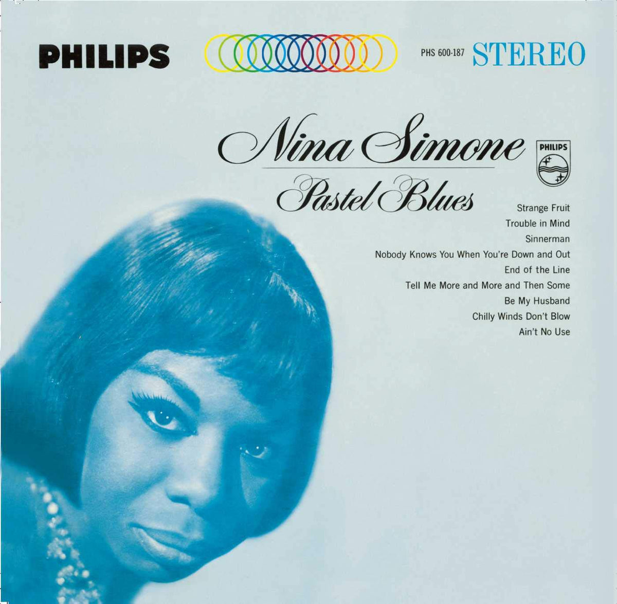 Nina Simone – Pastel Blues vinyl record cover