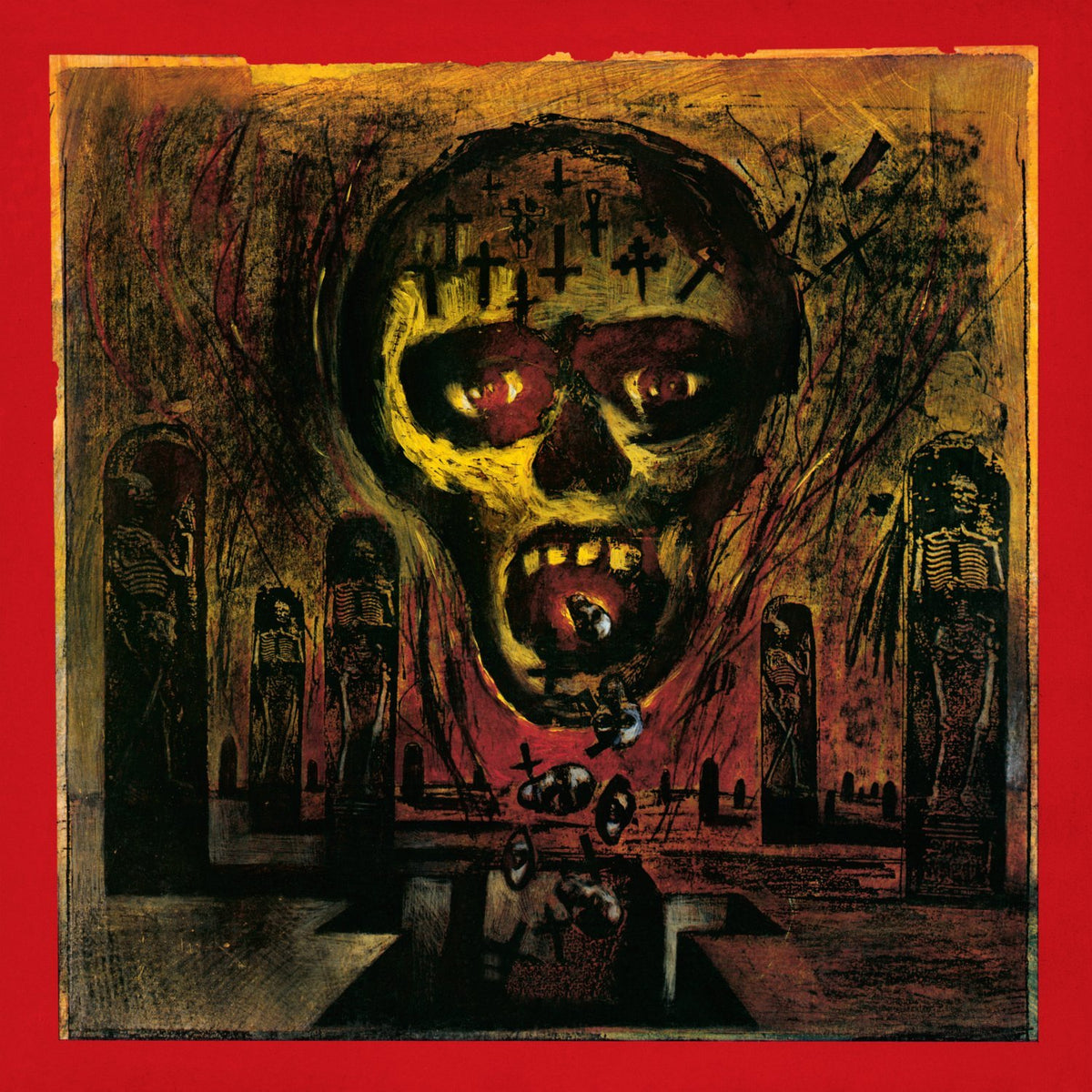 Slayer – Seasons in the Abyss vinyl record cover