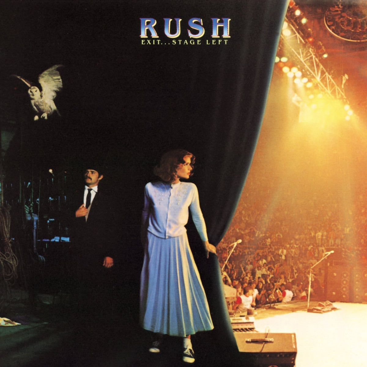 Rush – EXIT STAGE LEFT(LP) by RUSH vinyl record cover