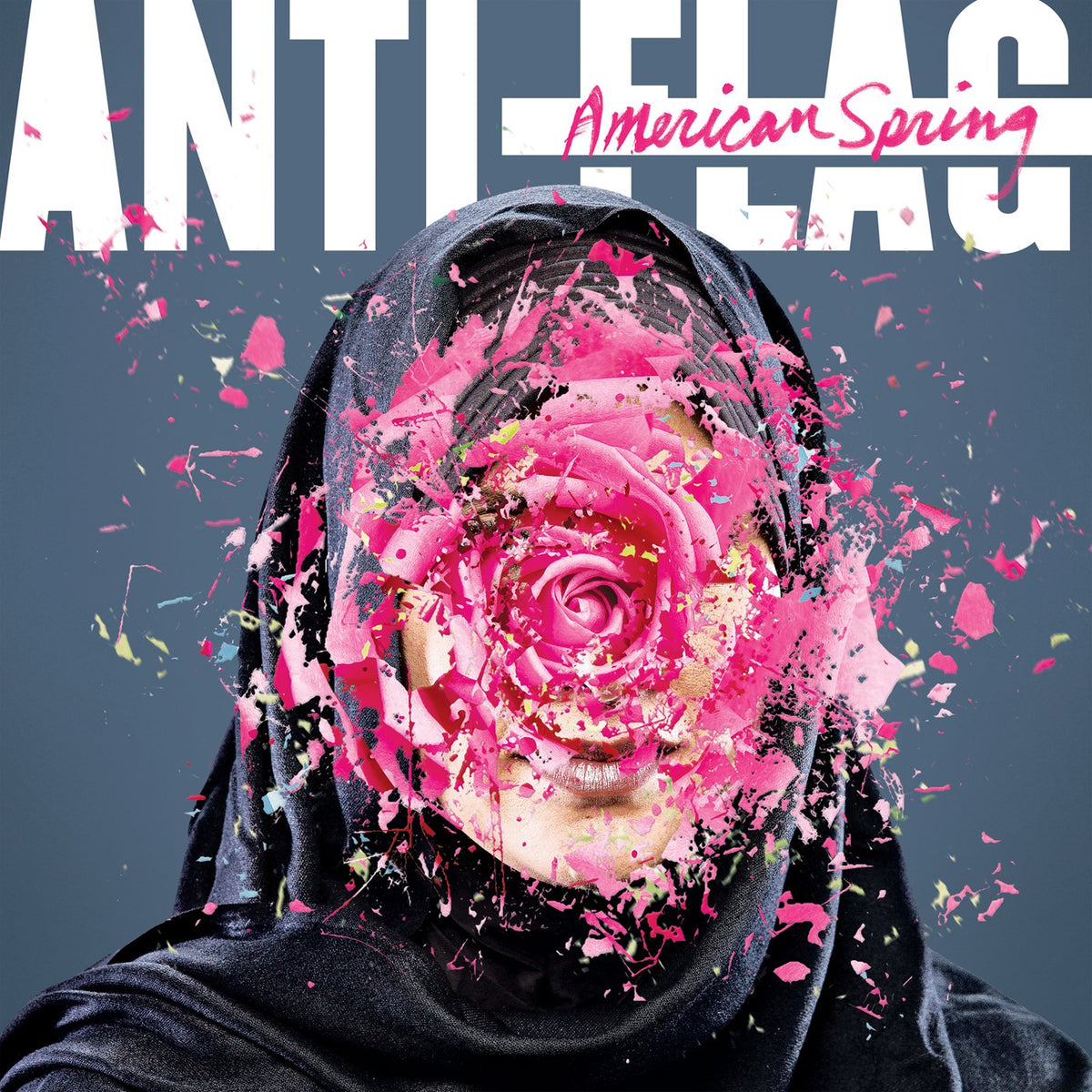 Anti-Flag – AMERICAN SPRING(LP) by ANTI-FLAG vinyl record cover