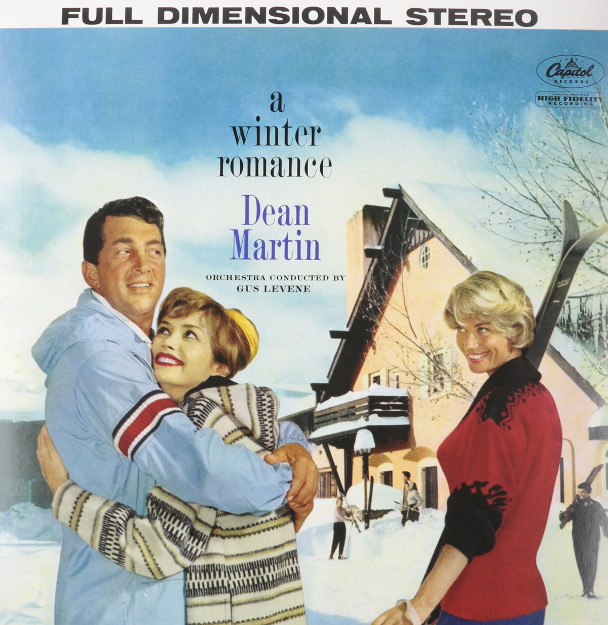 Dean Martin – A WINTER ROMANCE(LP) by DEAN MARTIN vinyl record cover